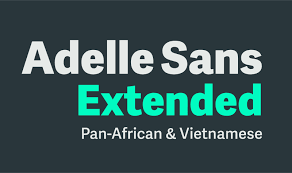 Przykład czcionki Adelle Sans Extended
